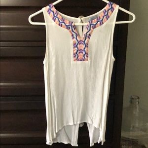 Tank top blouse